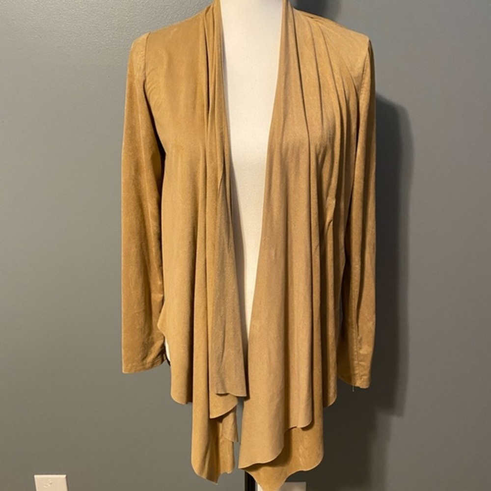 3/$20 Faux suede shirt size large